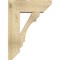 Ekena Millwork Olympic Slat Rough Sawn Bracket w/ Offset Brace, Douglas Fir, 8"W x 22"D x 30"H BKT0806X22X30OLY06RDF - alternate 2
